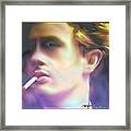 James Dean Mr. Cool Framed Print