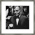 James Mason At A Pub In Dublin Framed Print