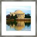 Jefferson Memorial D.c. Framed Print