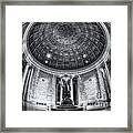 Jefferson Memorial Interior Ii Framed Print