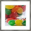 Jelly Beans Framed Print