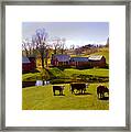 Jenne Farm In Autumn Framed Print