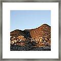 Jerome Arizona At Sunrise Framed Print