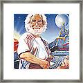 Jerry Garcia Live At The Mars Hotel Framed Print