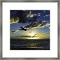 Jetblue Landing At St. Maarten Framed Print