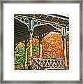 Jim Thorpe Porch Framed Print