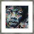 Jimi Hendrix Framed Print