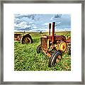 John Deere Tractors I - Blue Ridge Framed Print
