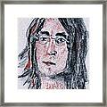 John Lennon Framed Print