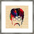 John Lennon Collection Framed Print