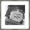 John Lennon Mosaic Image 13 Framed Print