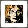 John Lennon Unseen Framed Print