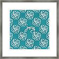 Joy Boho Floral Print Framed Print Joy Boho Floral Print Framed Print