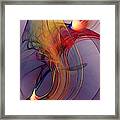 Joyful Leap-abstract Art Framed Print