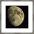 Julie's Moon Framed Print