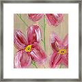 Just Flowers Framed Print