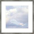 Just Sky Framed Print