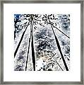 Just Too High... Framed Print