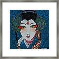 Kabuki Framed Print