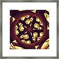 Kaleidoscope In Brown, Original Framed Print