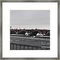 Kankakee River Bridge Framed Print