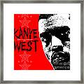 Kanye West Framed Print