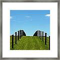 Keep Moving Forward Framed Print