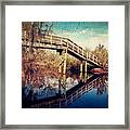 Kenta Canal Framed Print