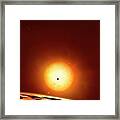 Kepler 444 System Of Planets Framed Print