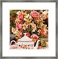 Kettle - More Tea Milady Framed Print