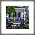 Key West Chairs Framed Print