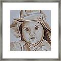 Kids In Hats - Serenity Framed Print