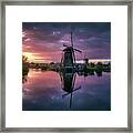 Kinderdijk Framed Print