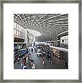 Kings Cross Station Framed Print