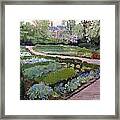 Kingwood Perennial Garden Framed Print