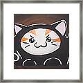 Kitty Costume Framed Print