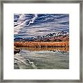 Klondike Lake And Sierra Nevada Framed Print