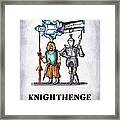 Knighthenge Framed Print