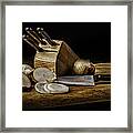 Knives And Onions Framed Print