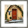 La Maison Du Miel Framed Print