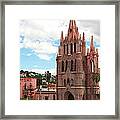 La Parroquia Of San Miguel De Allende Framed Print