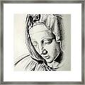 La Pieta Madonna Framed Print