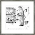 Lab Technician Dressed In A Mouse Costume Framed Print
