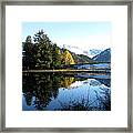 Lac Des Joncs Framed Print