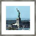 Lady Liberty Framed Print