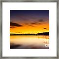 Lake Lanier Sunrise Framed Print
