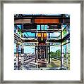 Lake Street Rail Station Framed Print