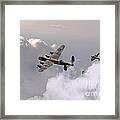 Lancasters Forming Up Framed Print