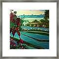 Land And Sea Framed Print