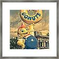 Lard Lad Donuts Framed Print